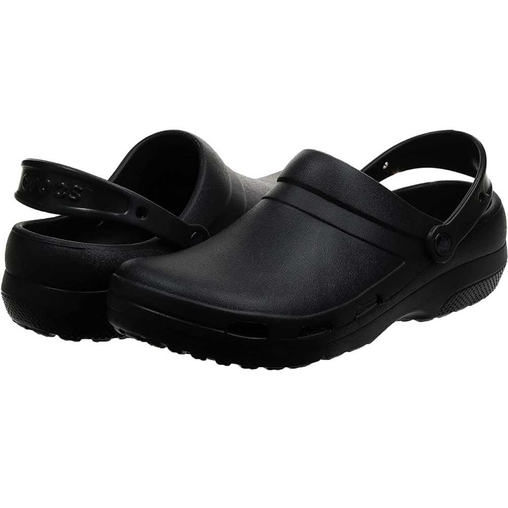 Black crocs